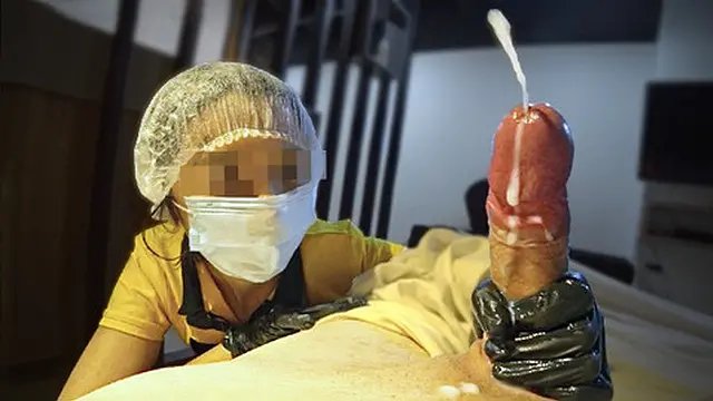 Hotel Maid caught me jacking off &mdash;  then climbed on my big cock🌭