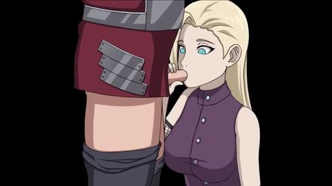 Dirty ninja trainer unleashes explicit Ino's sinful submission to Naruto's lust!
