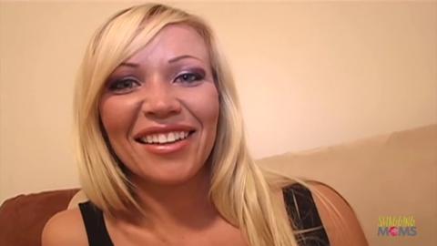 Juicy Blonde MILF gets pounded by her big black dick🍆-loving buddy