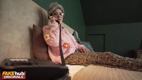 Fakehub - Mature Granny Fucks Monster Dick🌭