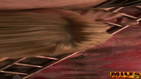 Blonde mature lady POV sexy throat job!