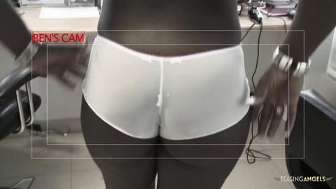 Two hung studs gang- bang this ebony beauty's tight pussy🌮️, throat and booty