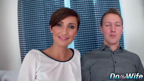 BBC Banging Short Haired Desperate MILF While Cuckold Whimpers