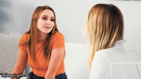 Mom's hot stepsis Ryan Keely dominates Kenna James' face, gets pounded by all three