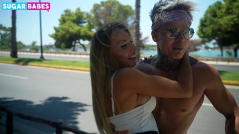 Greek Kamaki goes wild with seductive Diana Gabrovski in steamy sugar babe affair