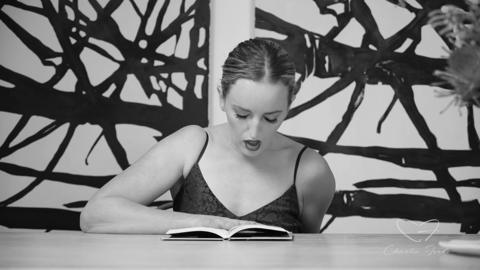 Moore's stories ignite Forde's fiery arousal, explosive orgasm💦 ensues, as Amber's erotic tales unfold