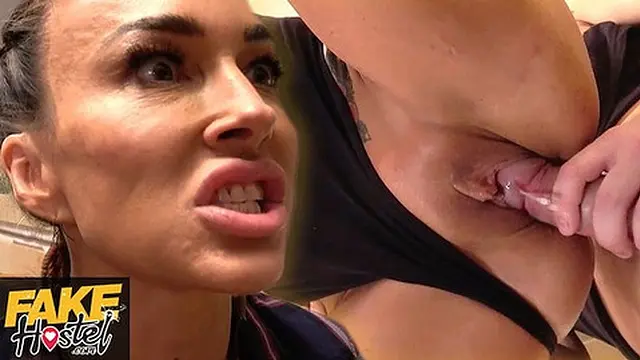 Fake Hostel - Scamming Scot creampie &mdash;  angry hot busty MILF