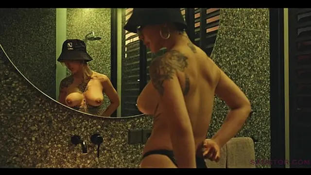 Quote-unquote: ′Two Asian beauties′ get wild and wet &mdash;  tattooed and tangled &mdash;  no holds barred′