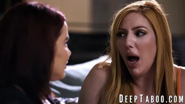 Hot lesbian Natasha seduces straight neighbor Lauren Phillips