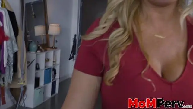  Busty MILF with massive tits opens legs for intense pounding