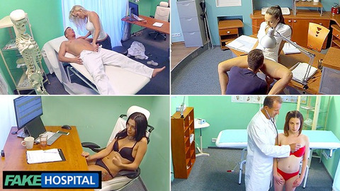 Sex at Work Role Play compilation - Fake Hospital