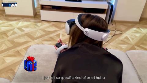 Dirty stepdad bangs clueless stepmom during VR escapade