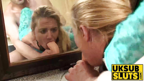 UKSubSluts com - Ivey Passion's slutty kitchen encounter with a hard fuck