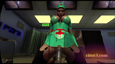 Citor3 3D VR latex nurses pump seamen with vacuum bed and pump