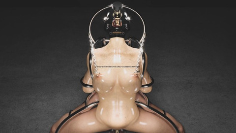 Curvy Milf in Human Cage 3D BDSM