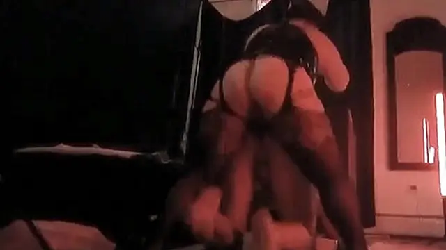 Femdom pegging in a cage &mdash;  fan fuck