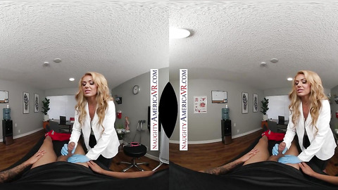 Dr  Taylor Vixxen treats her son's friend's sports injury with a mischievous twist