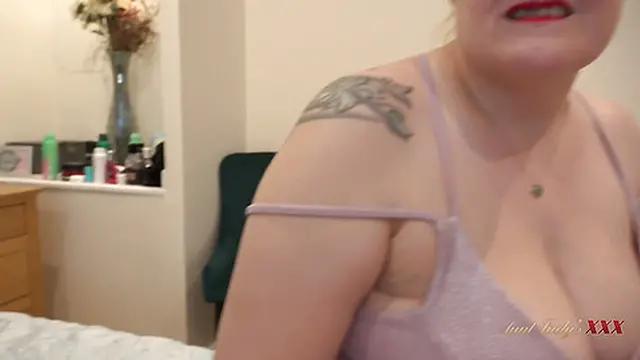 milf Judy′s XXX - Your Busty BBW Landlady Becky Catches You with Her Panties (POV)