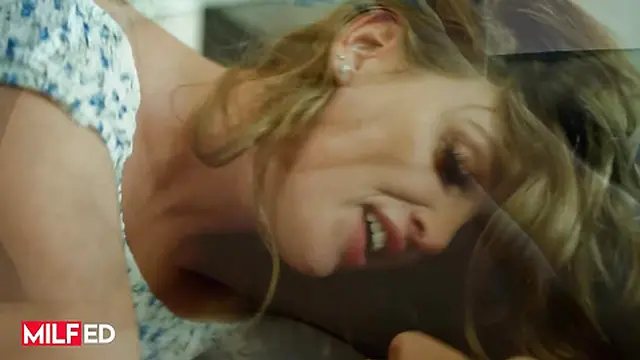 Golden MILF seduces with constant solo play &mdash;  leading to a satisfying creampie session