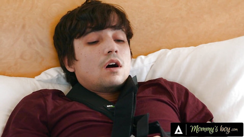 MOMMY'S BOY - Hot MILF Teacher Dana Vespoli Gives Recovering Student TITTY FUCK & DICK RIDING Care