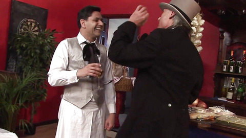 Get Access To Big Boobs —  Fishnets And Facial Cumshots During This Foursome