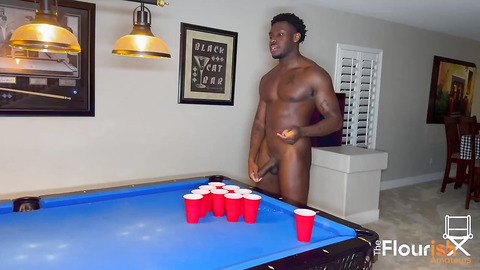 Trailer Kitty Kewpie Loses at Pong Red Cups to Damson