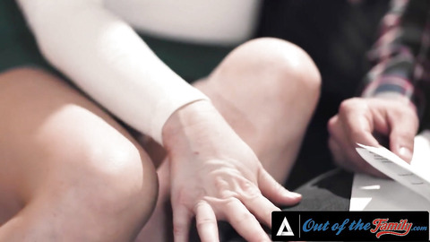 OUT OF THE FAMILY - Naughty Stepmom Christie Stevens Convinces Her Stepson To Fuck Her Every Night