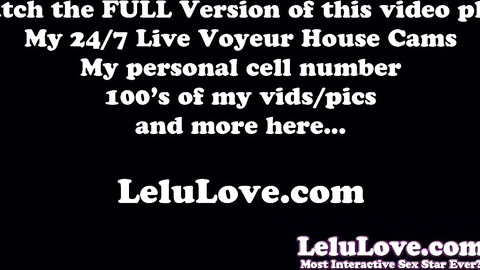 Pornstar brings you behind the scenes of daily life of sex cumshots JOI costumes & more - Lelu Love