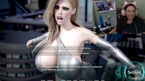 MILF Reacts to Futanari Super Heroes - Flying High Playthrough! Part 2