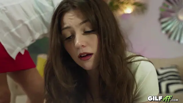 GilfAF- Stepgranny and Cute Teen Share Vibrators and Enjoy Lesbian Orgasm