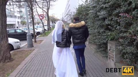 Sweet blonde bride banged by thick cock🍆 right after I do say