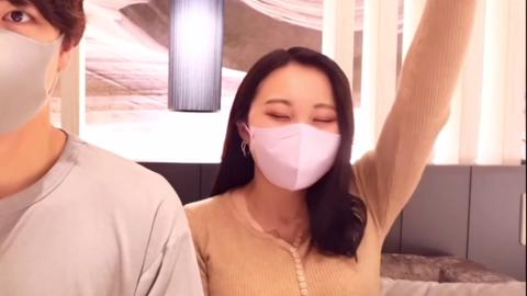 Raw, amateur squirting orgasm💦 challenge with couple during filthy, wild fuck session