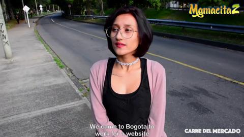 Luna Castillo, Colombian nerd, gets picked up and receives intense, passionate, anal👌 sex.